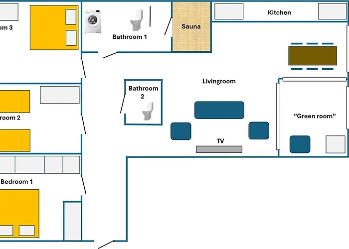 Stunning, Brand New Sea-view With 3 Bedrooms 아파트 *